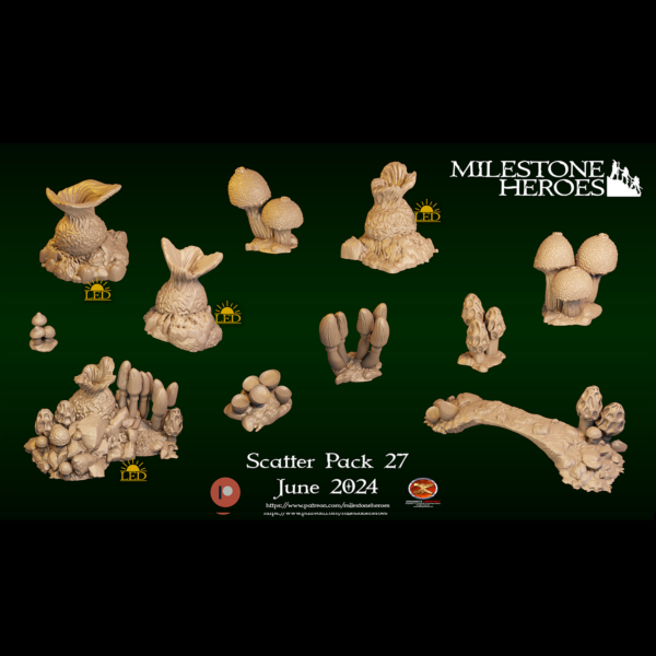 Scatter Pack 27 - LED Mushrooms